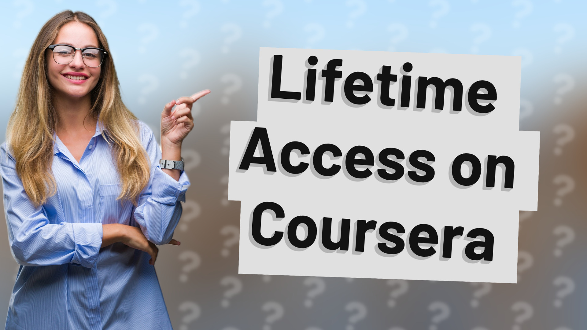 Lifetime Access on Coursera