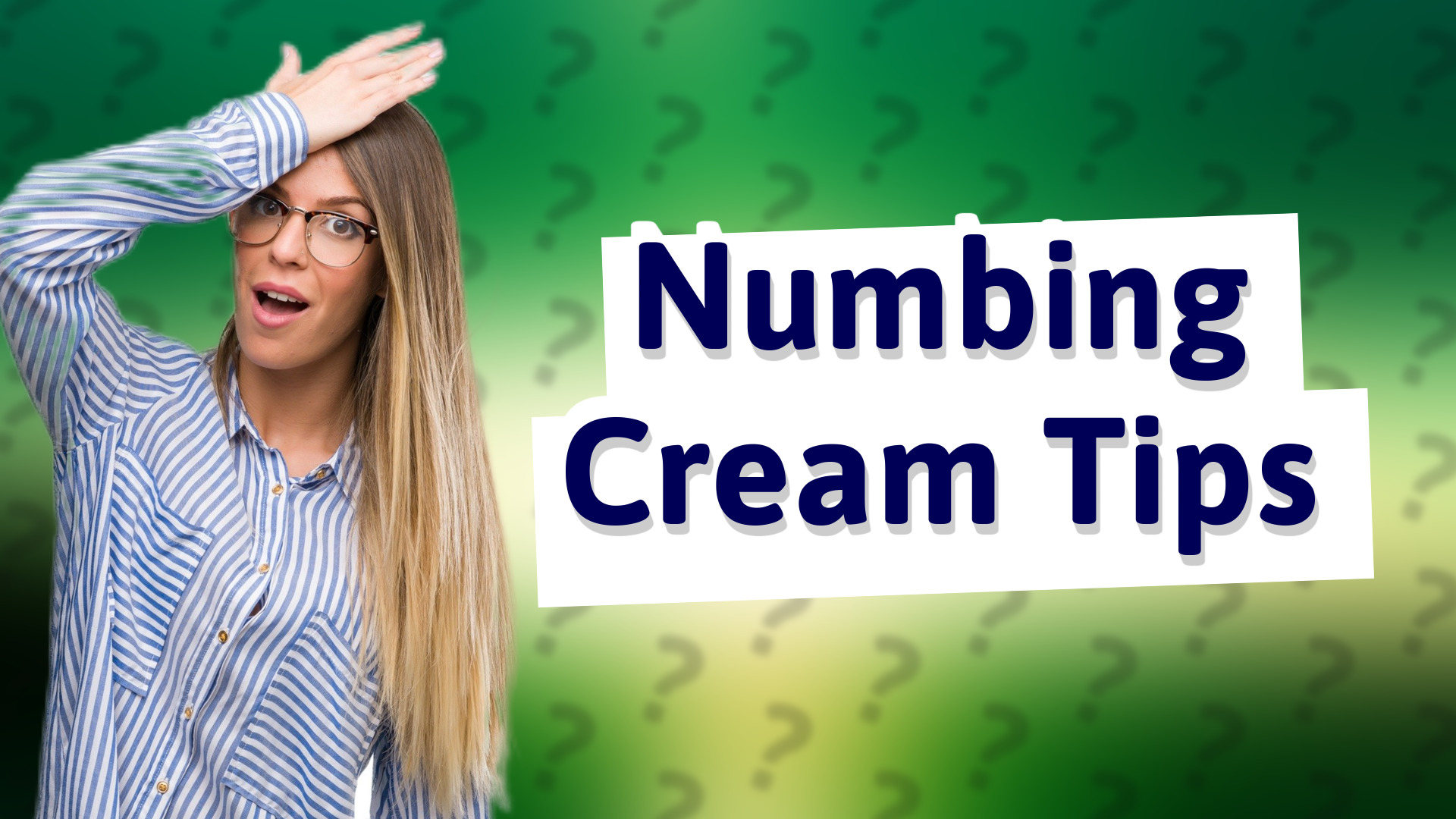 Numbing Cream Tips