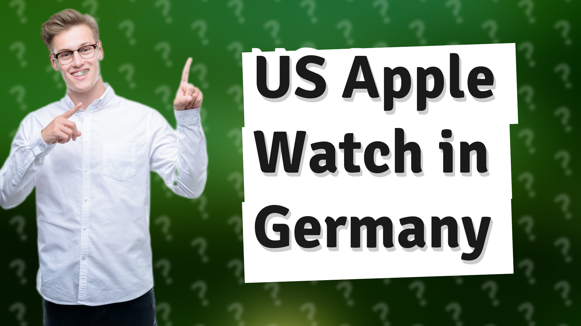 US Apple Watch in Germany