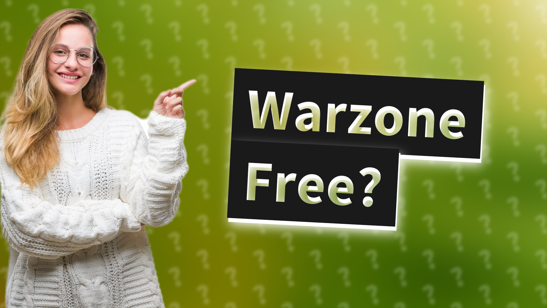 Warzone Free?