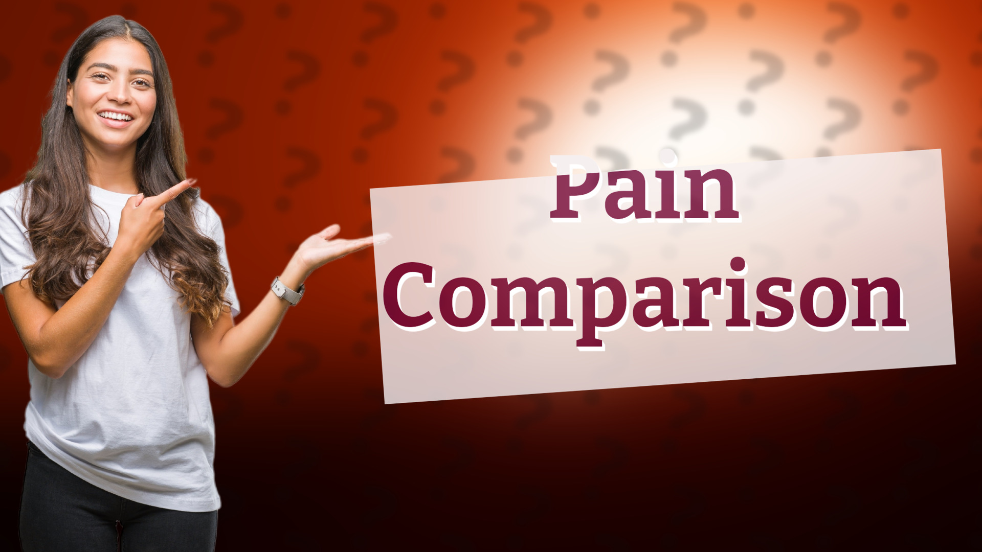 Pain Comparison