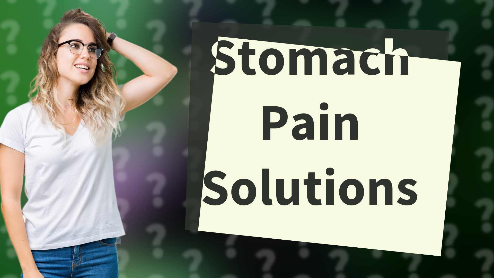 Stomach Pain Solutions