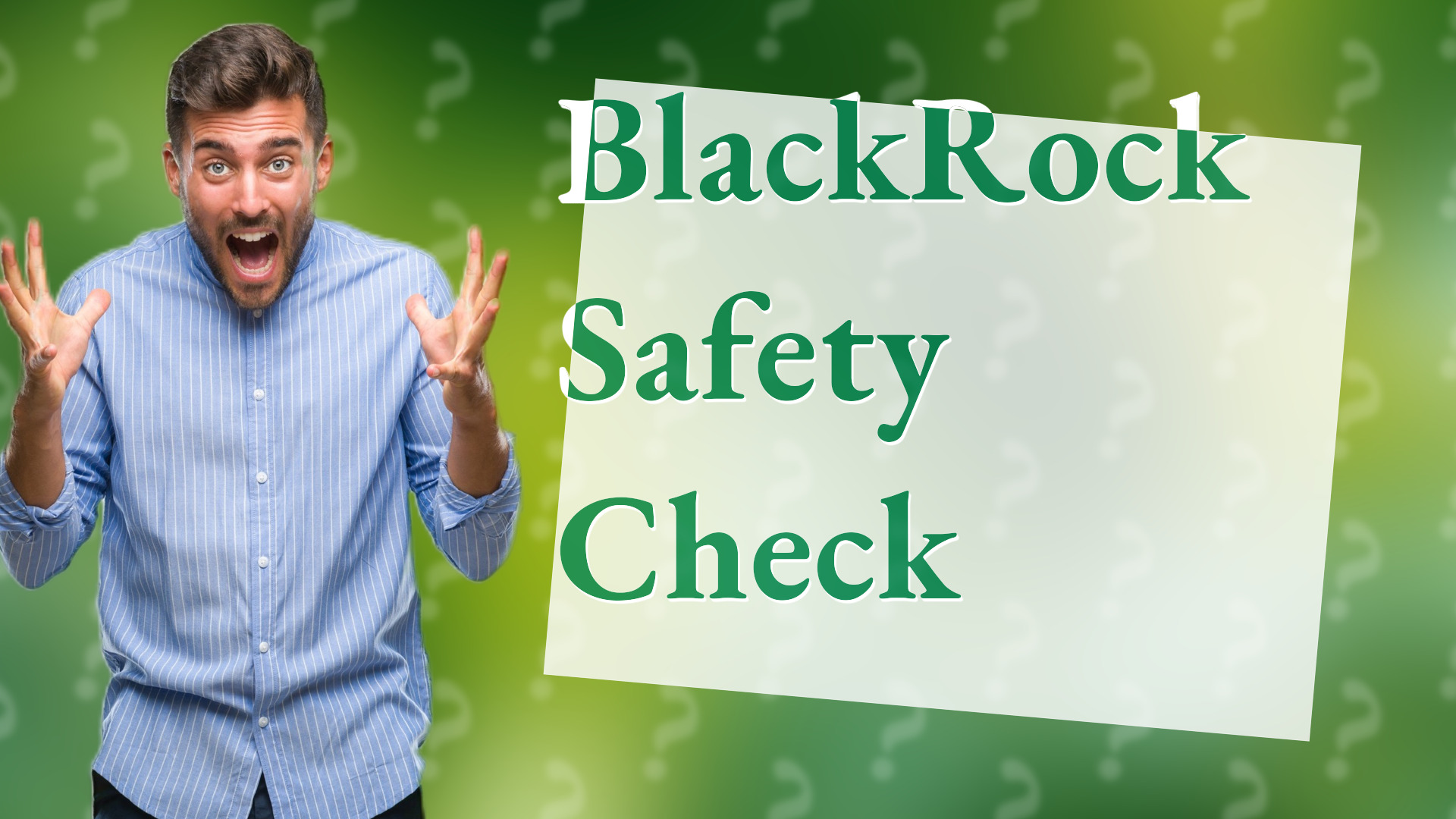 BlackRock Safety Check