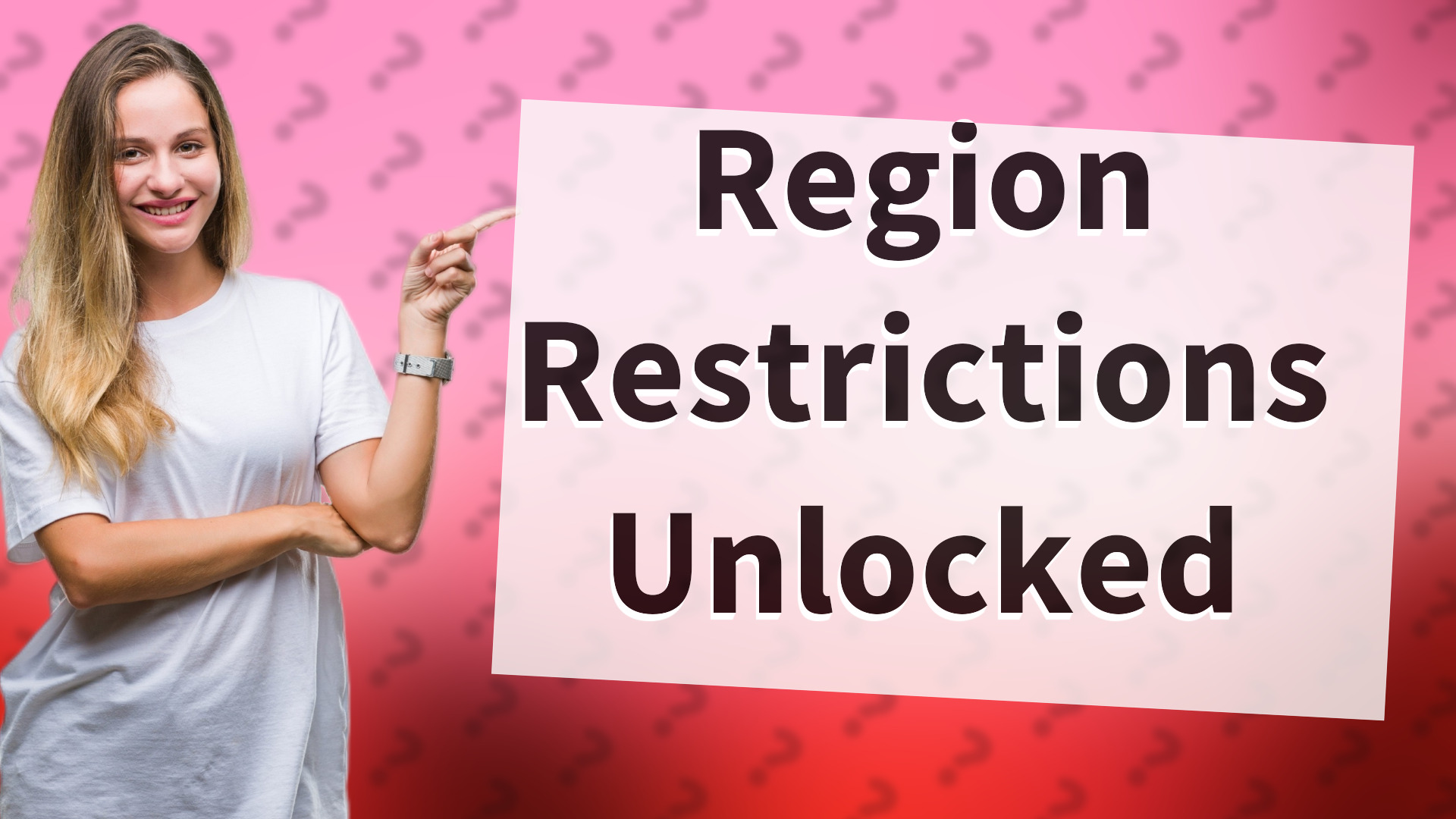 Region Restrictions Unlocked