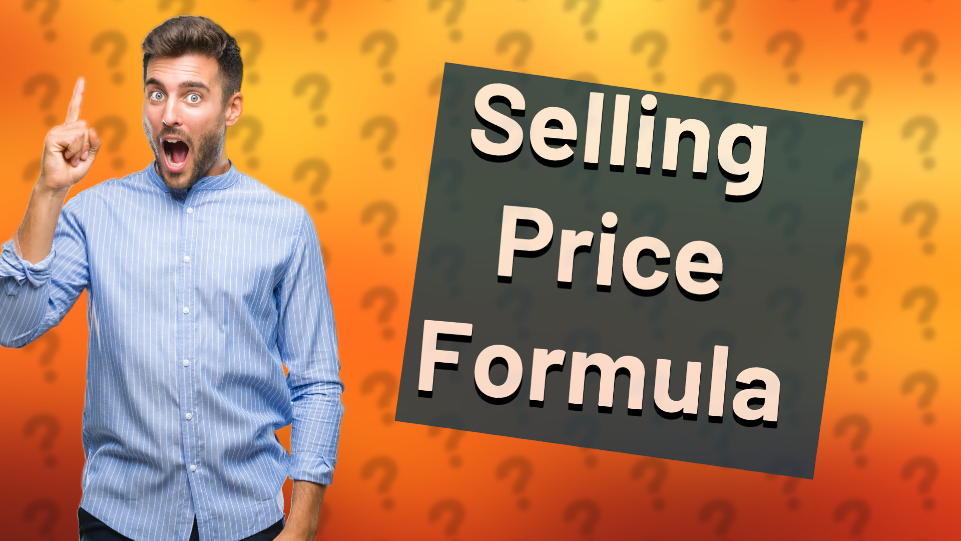 Selling Price Formula