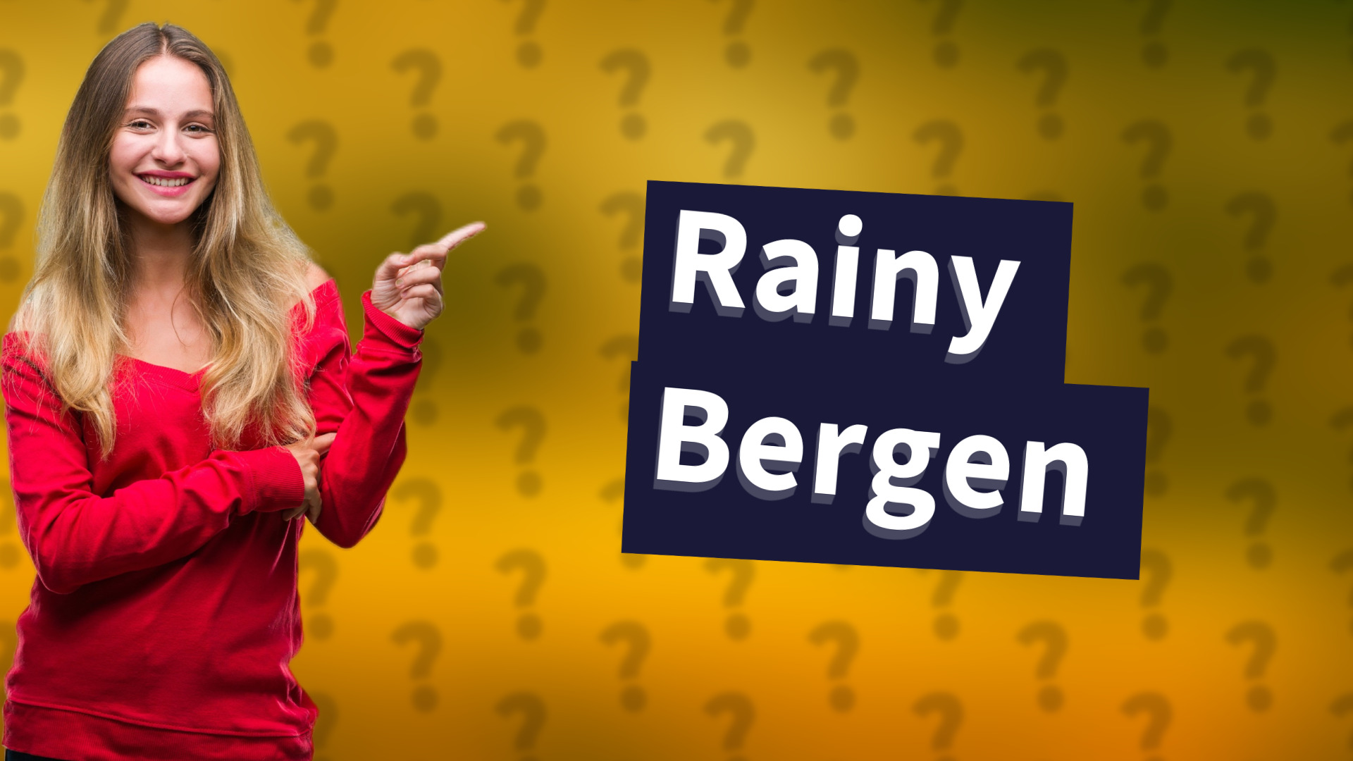 Rainy Bergen