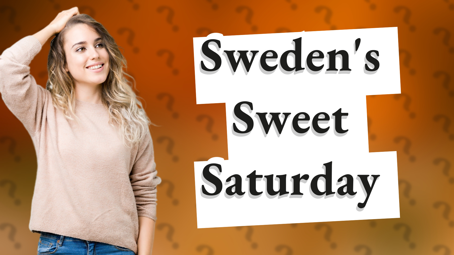 Sweden's Sweet Saturday