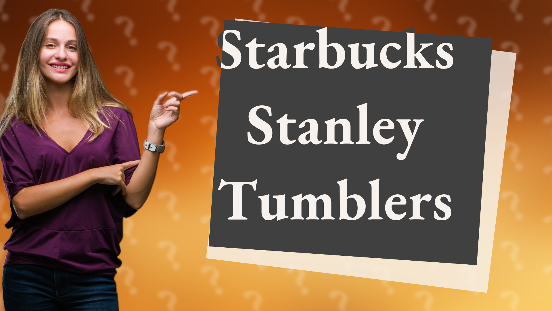 Starbucks Stanley Tumblers