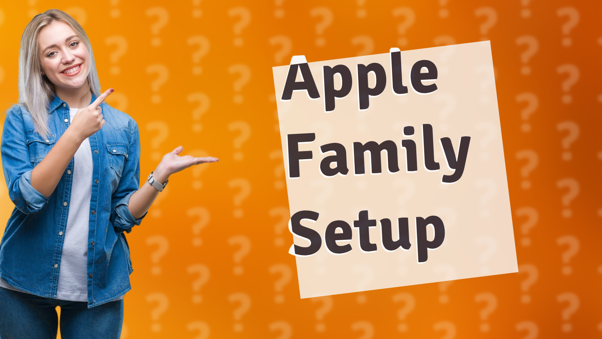 Apple Family Setup