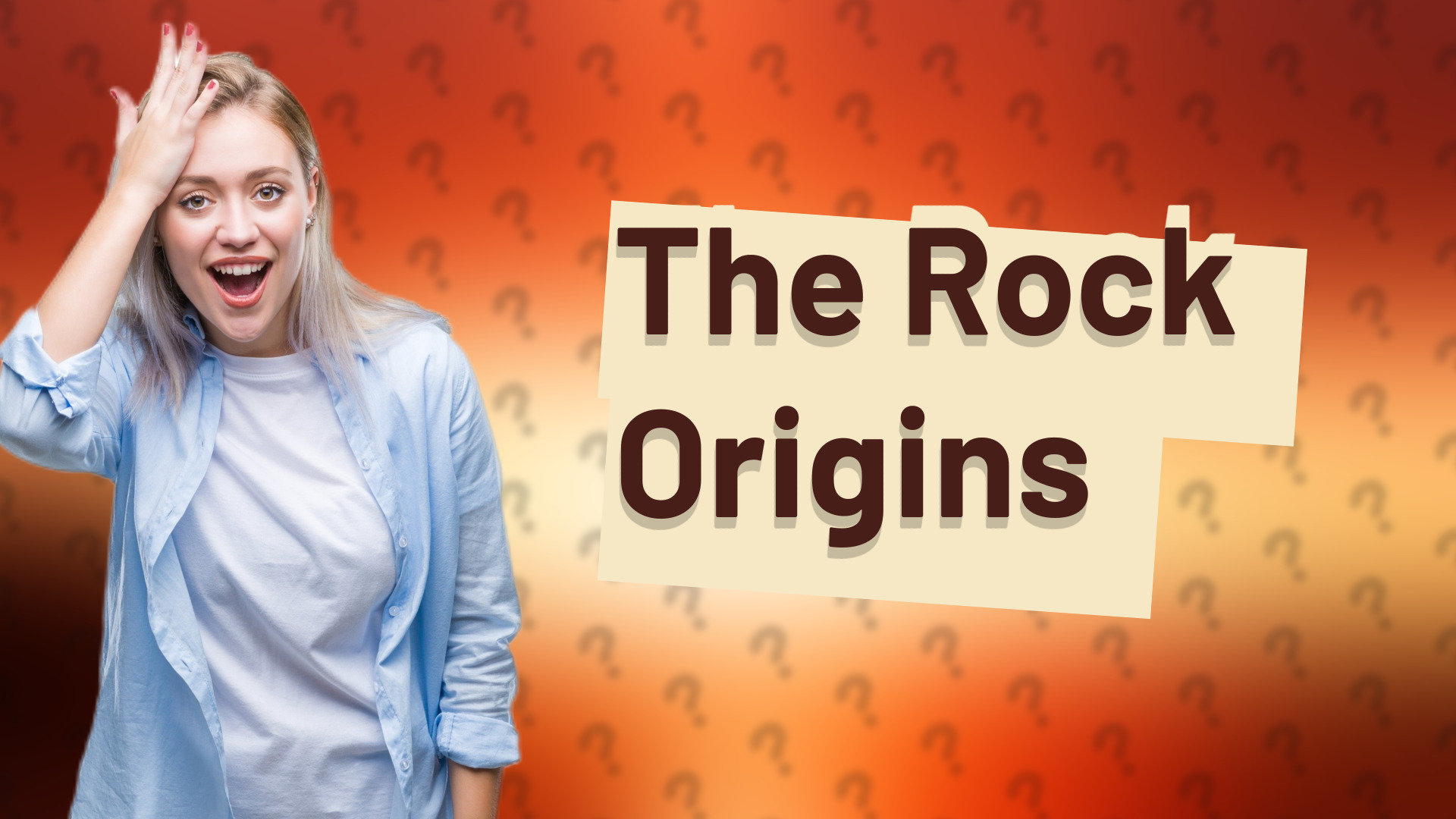 The Rock Origins