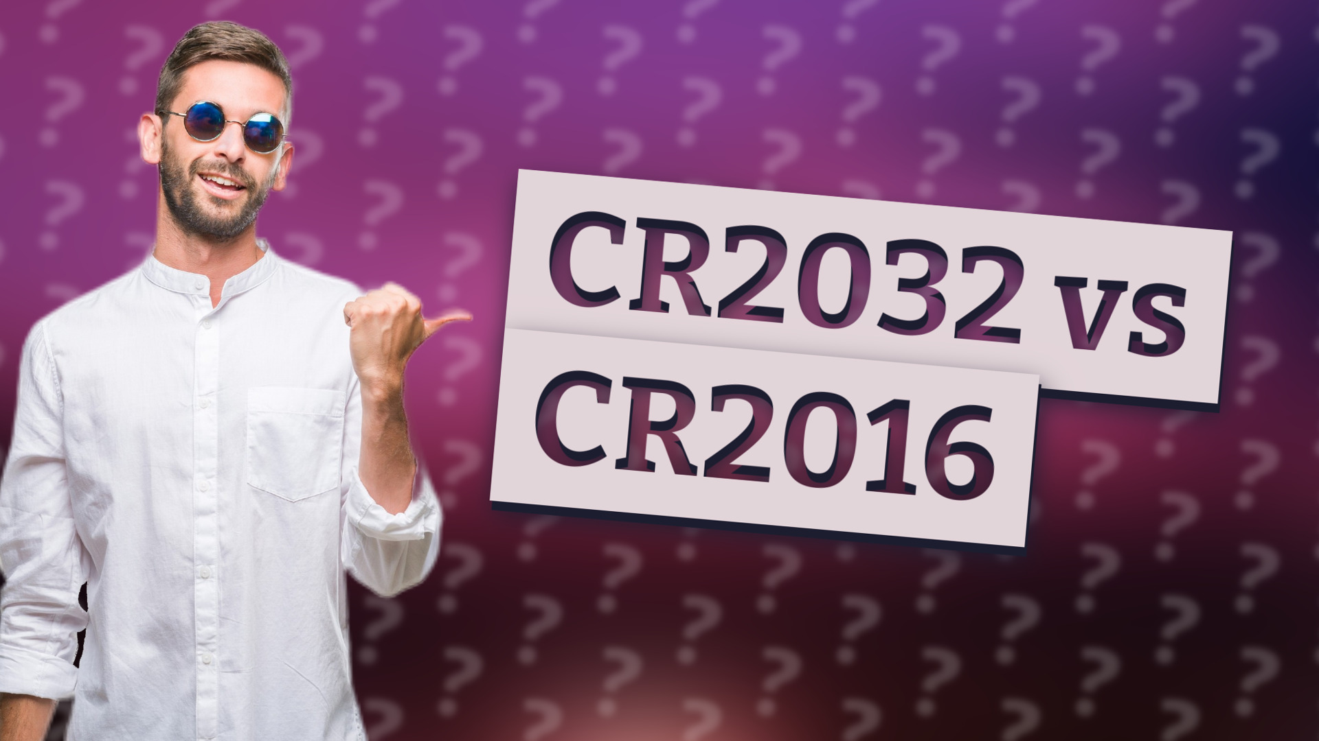 CR2032 vs CR2016