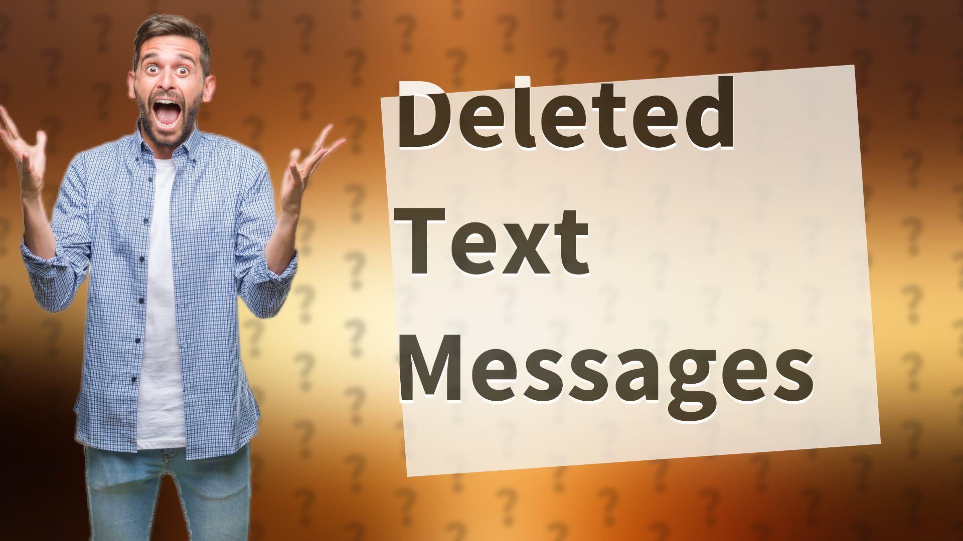Deleted Text Messages
