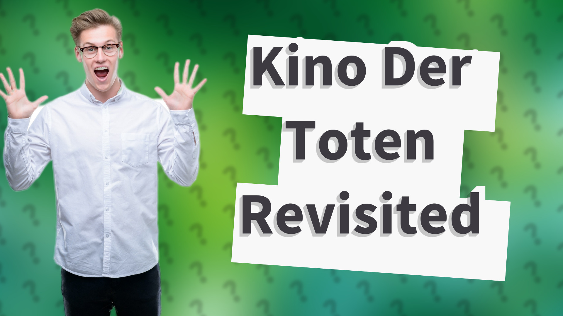 Kino Der Toten Revisited