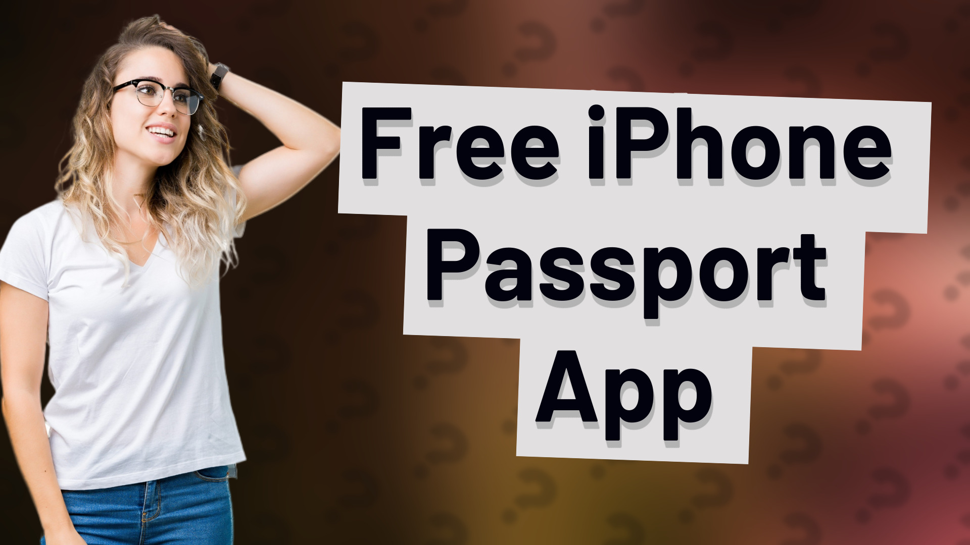 Free iPhone Passport App