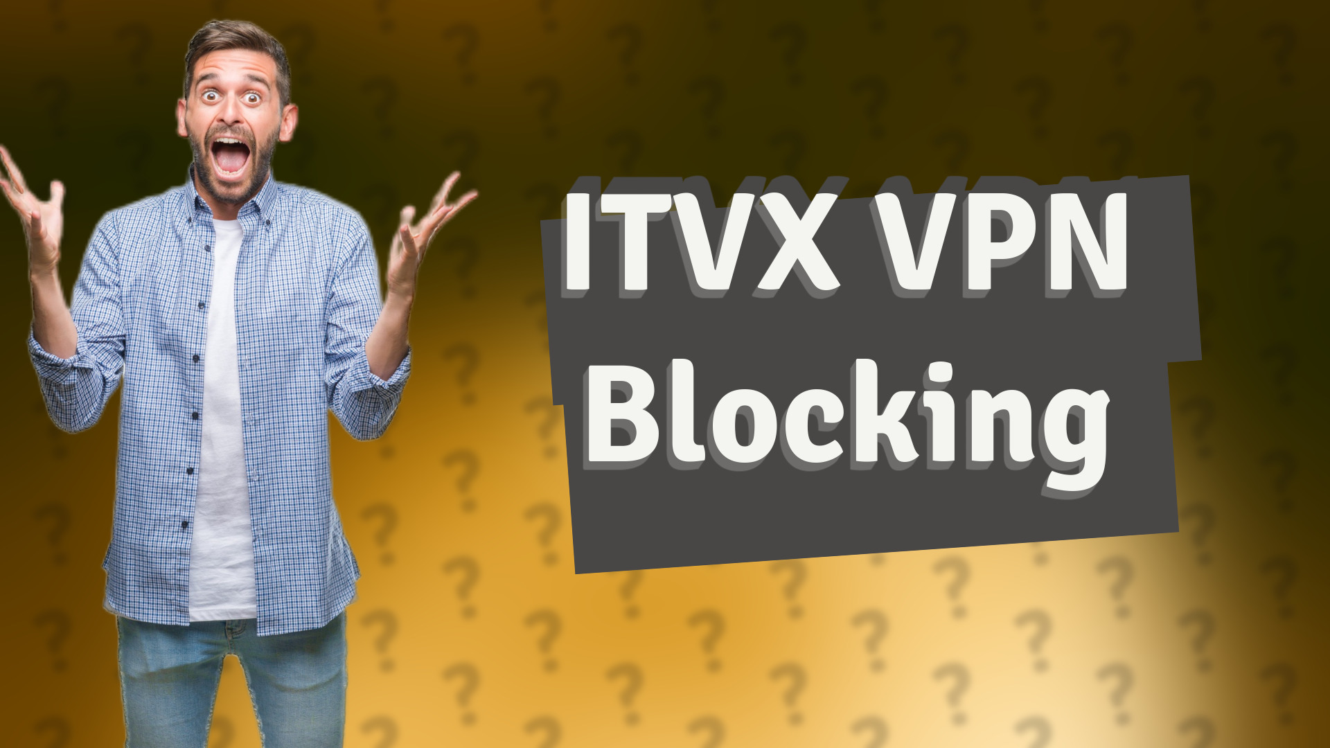 ITVX VPN Blocking