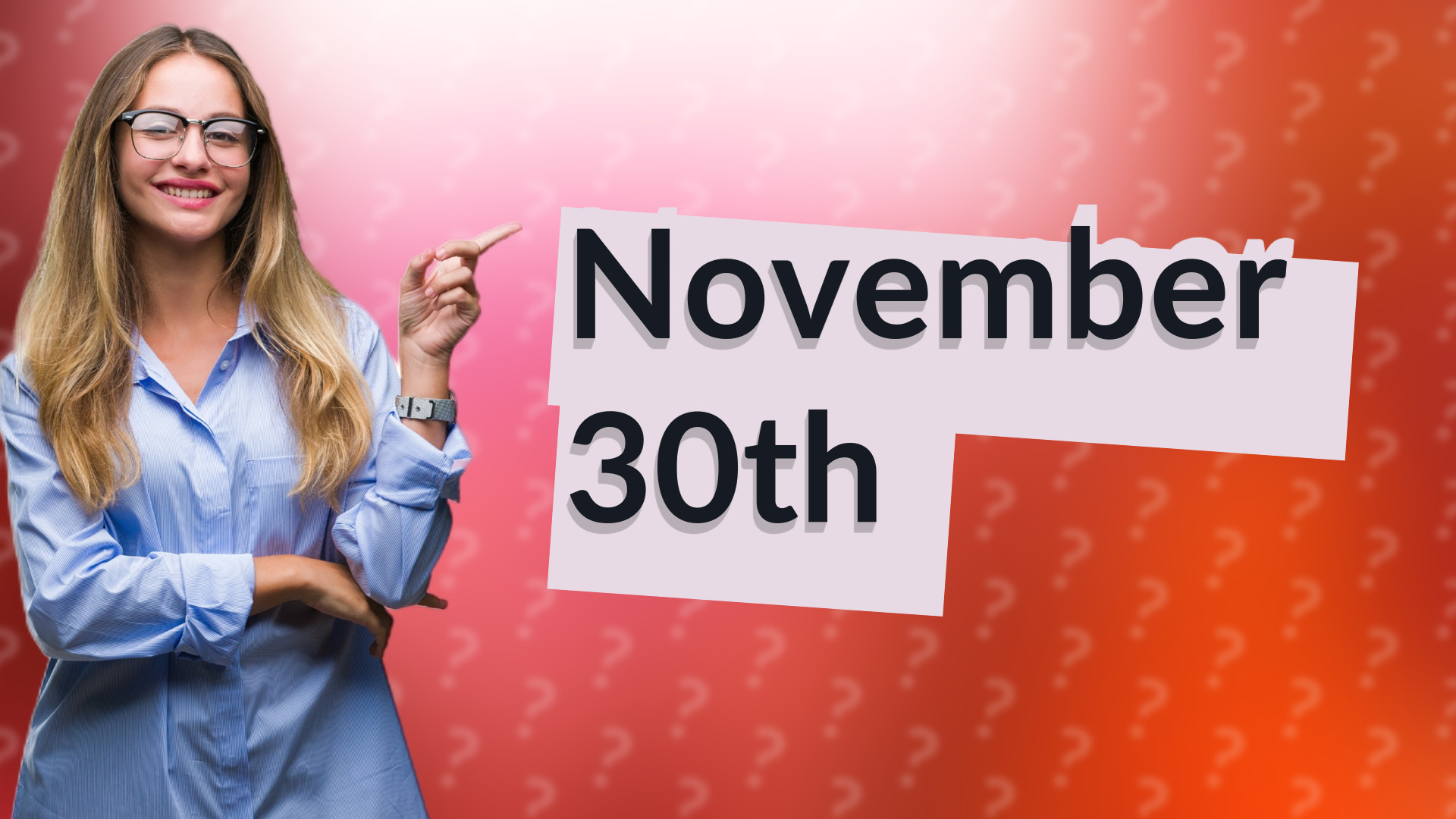 November 30th
