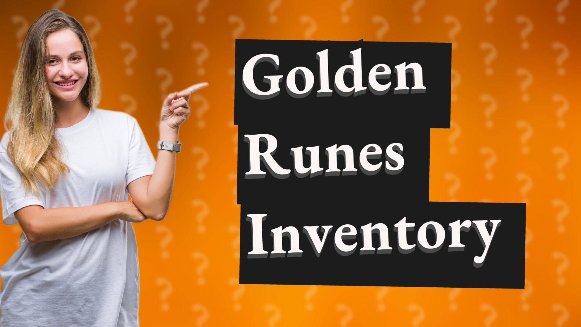 Golden Runes Inventory