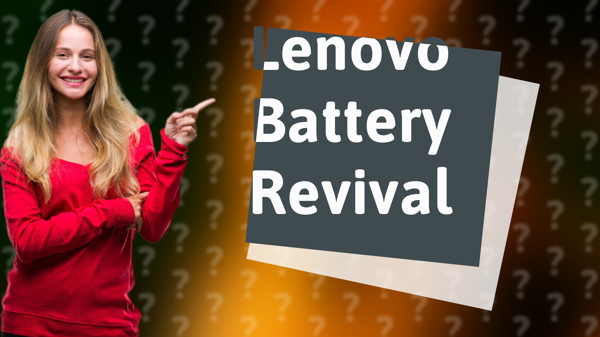 Lenovo Battery Revival