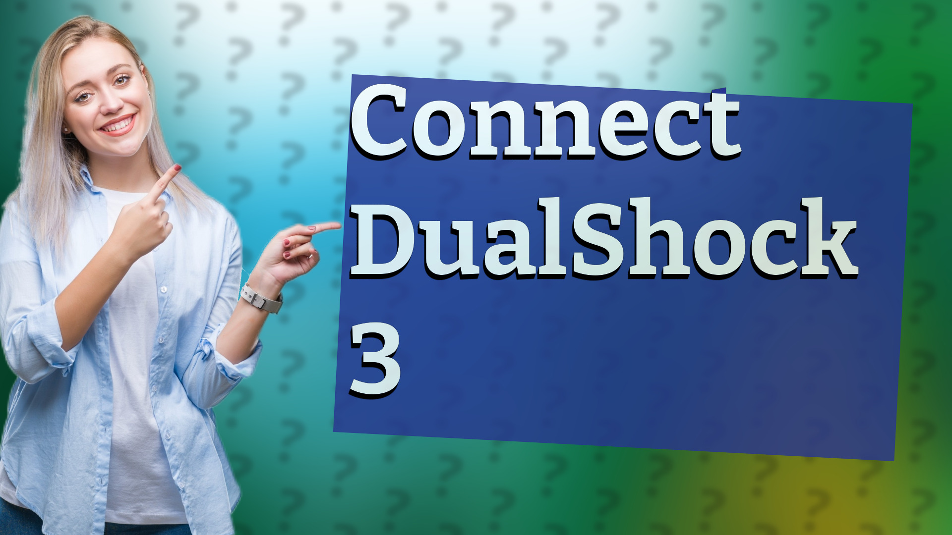 Connect DualShock 3