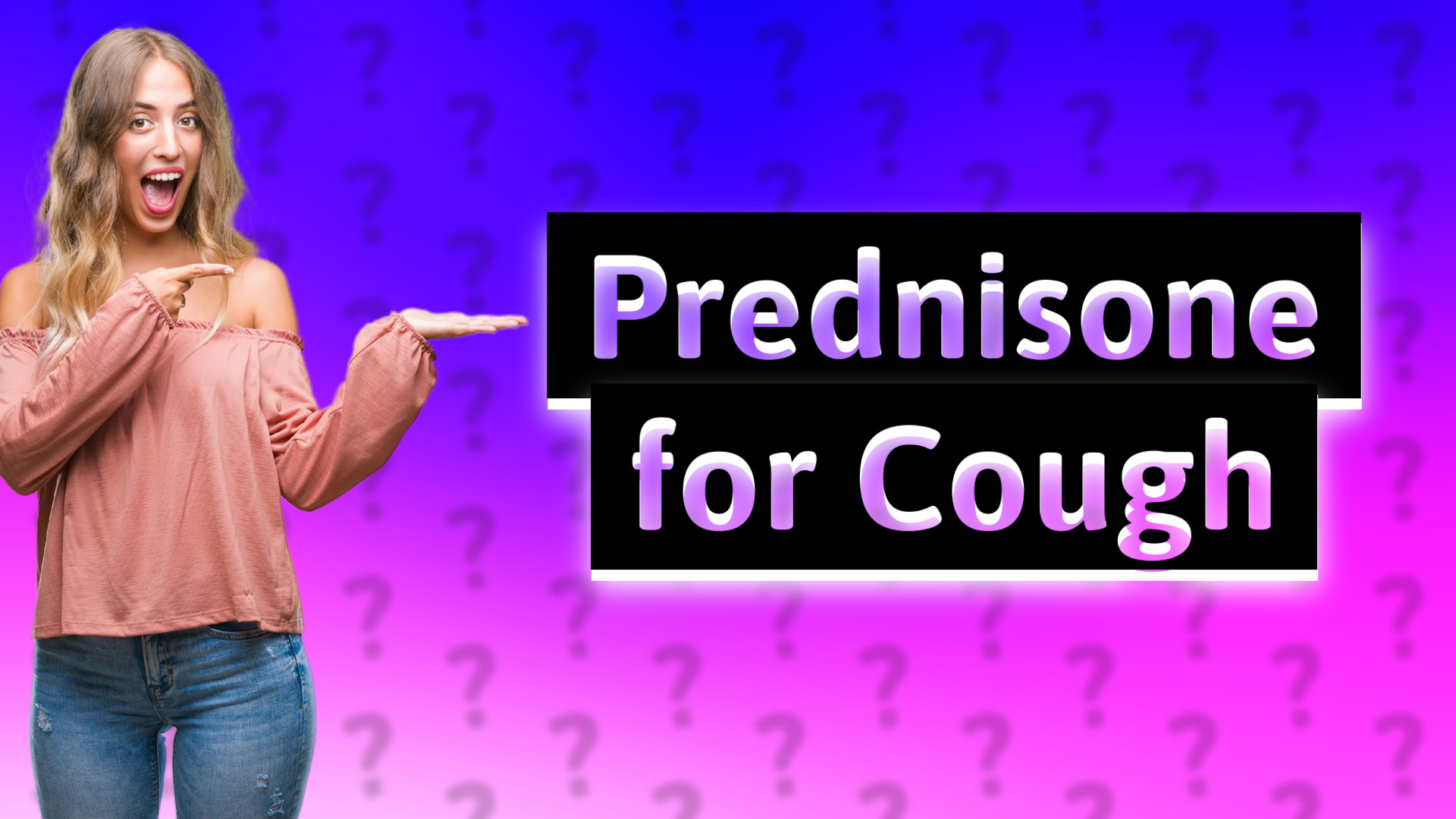 Prednisone for Cough