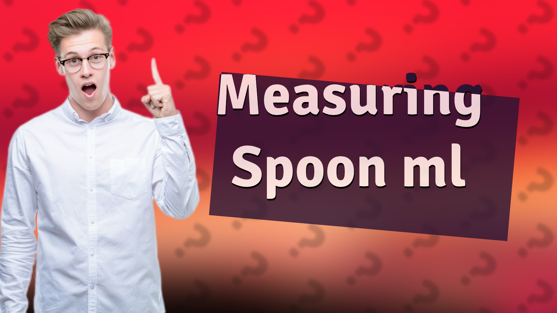 Measuring Spoon ml