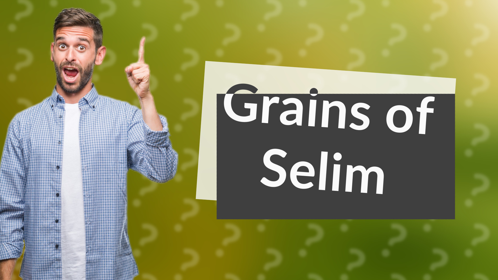 Grains of Selim