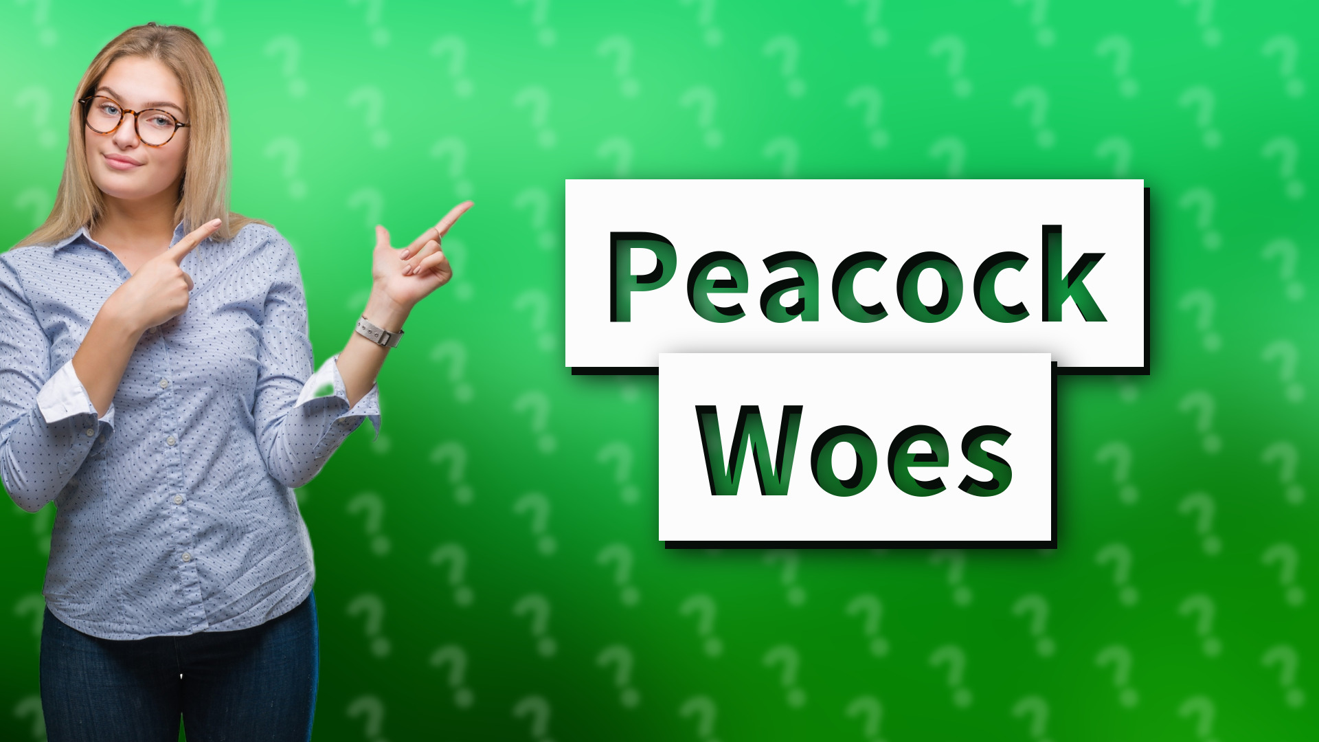 Peacock Woes