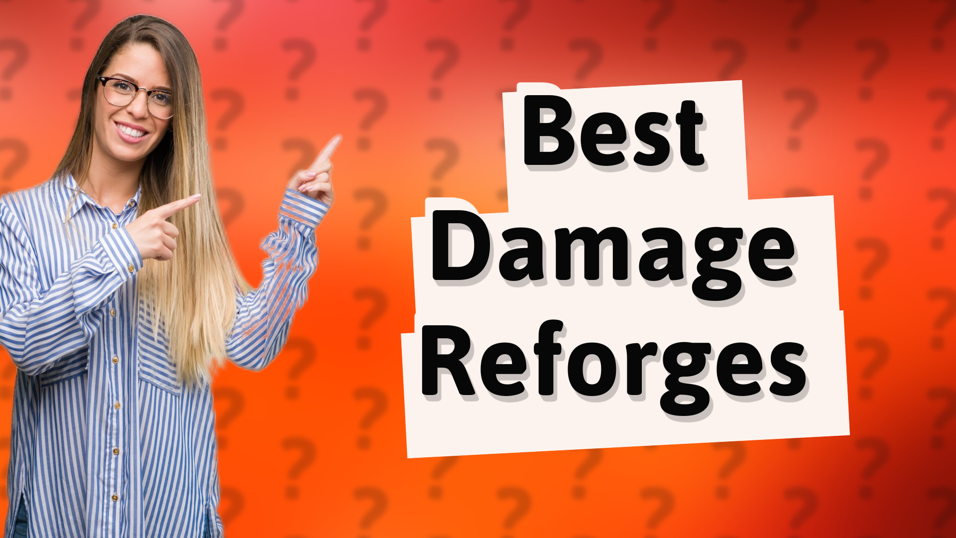 Best Damage Reforges