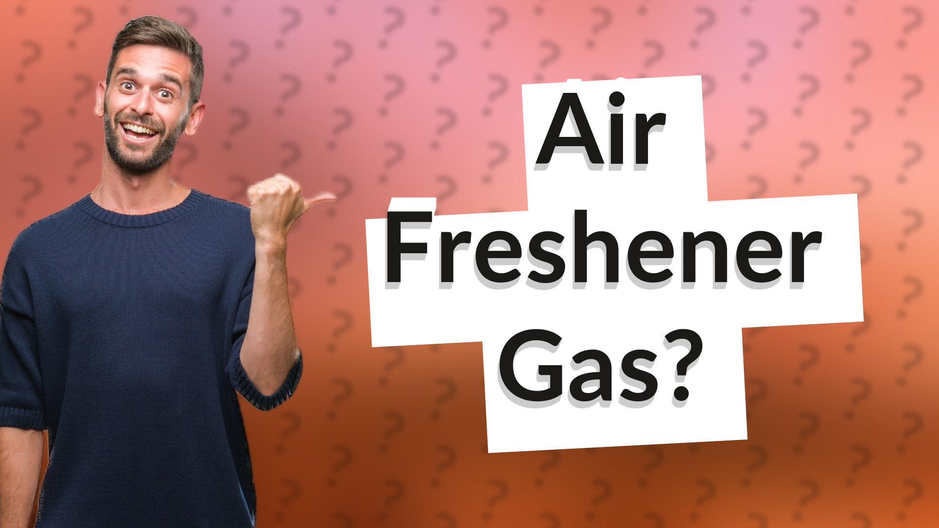 Air Freshener Gas?