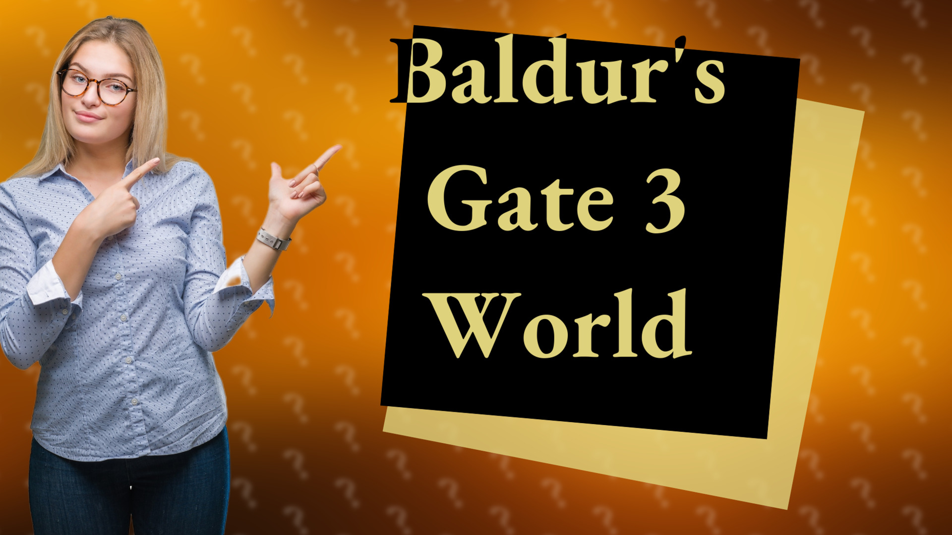 Baldur's Gate 3 World