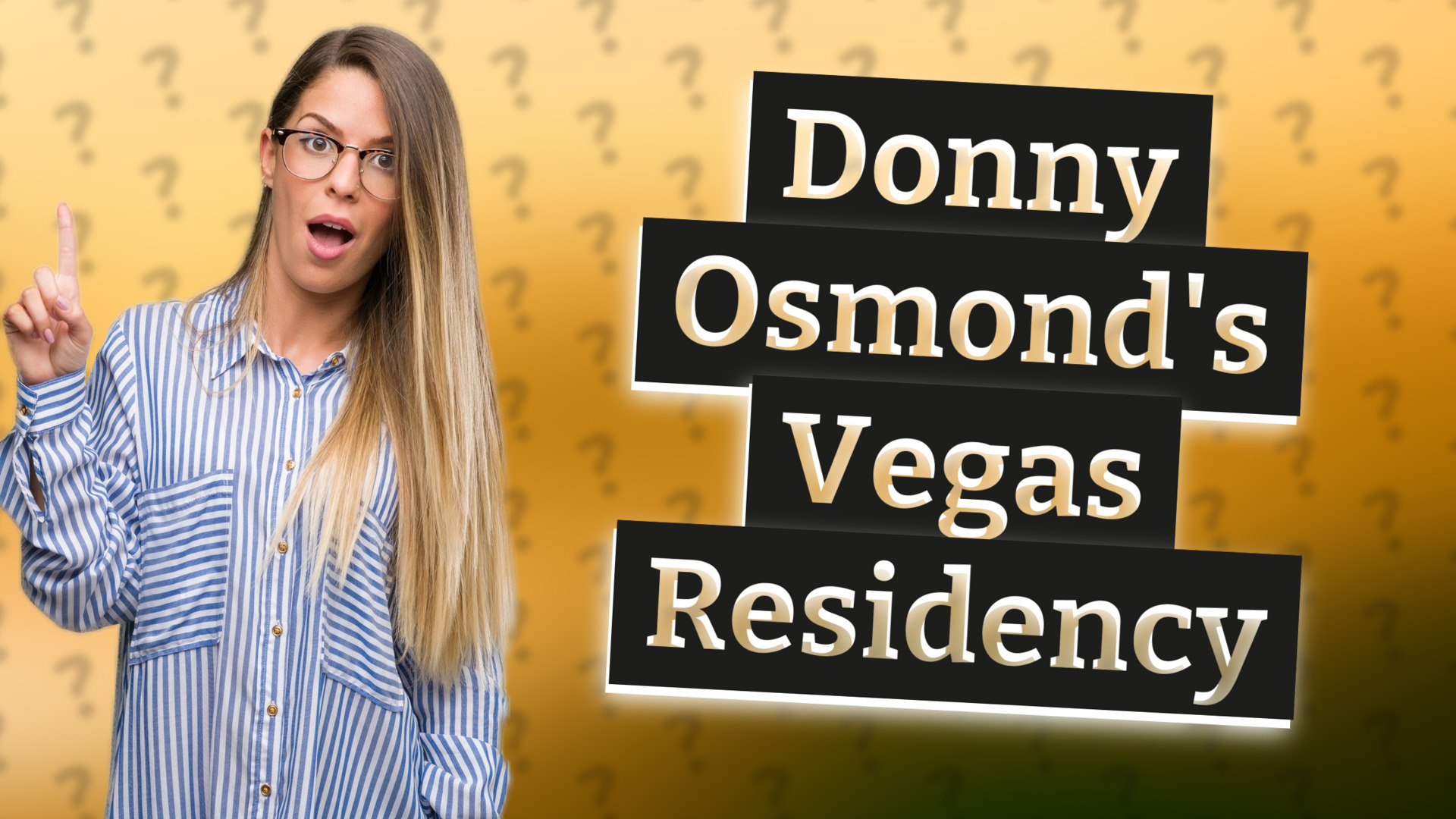 Donny Osmond's Vegas Residency
