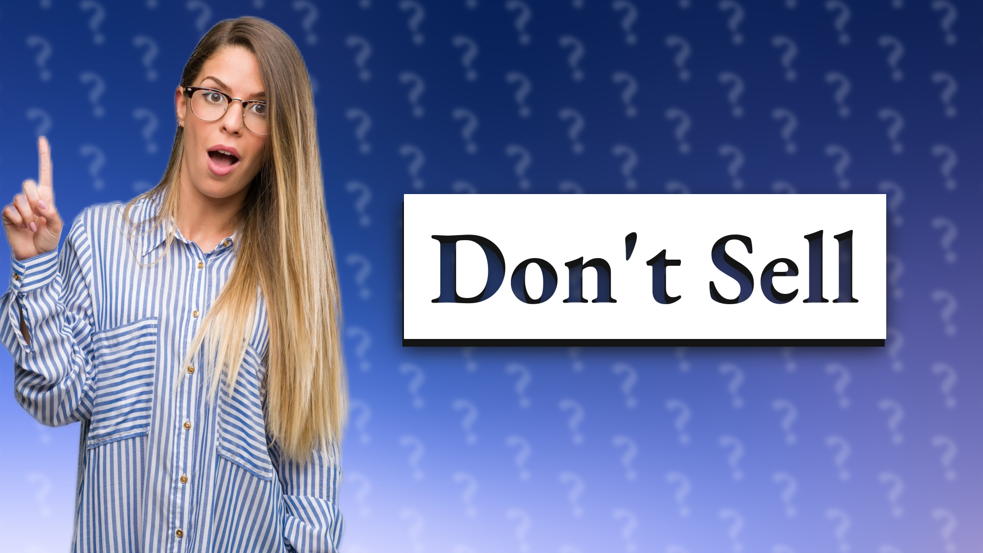 Don't Sell