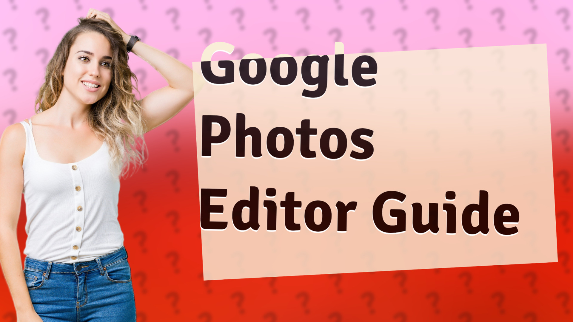 Google Photos Editor Guide