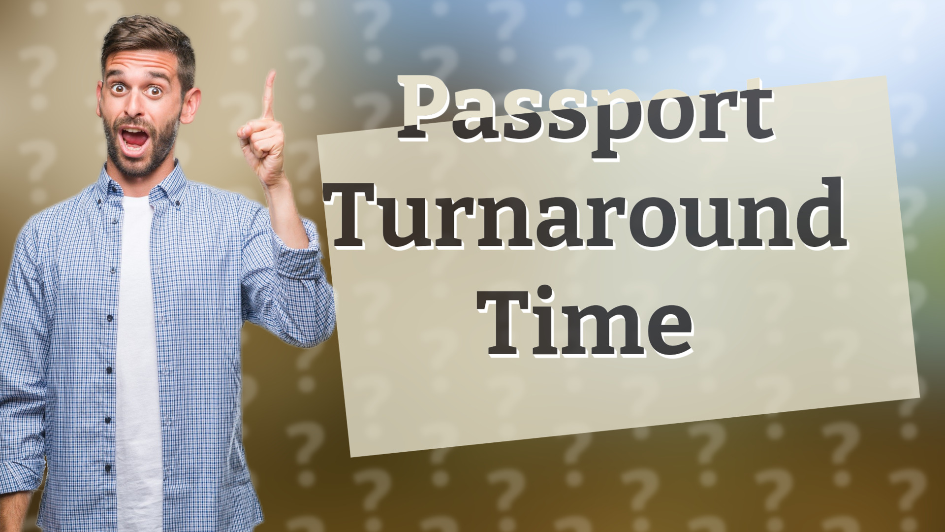 Passport Turnaround Time
