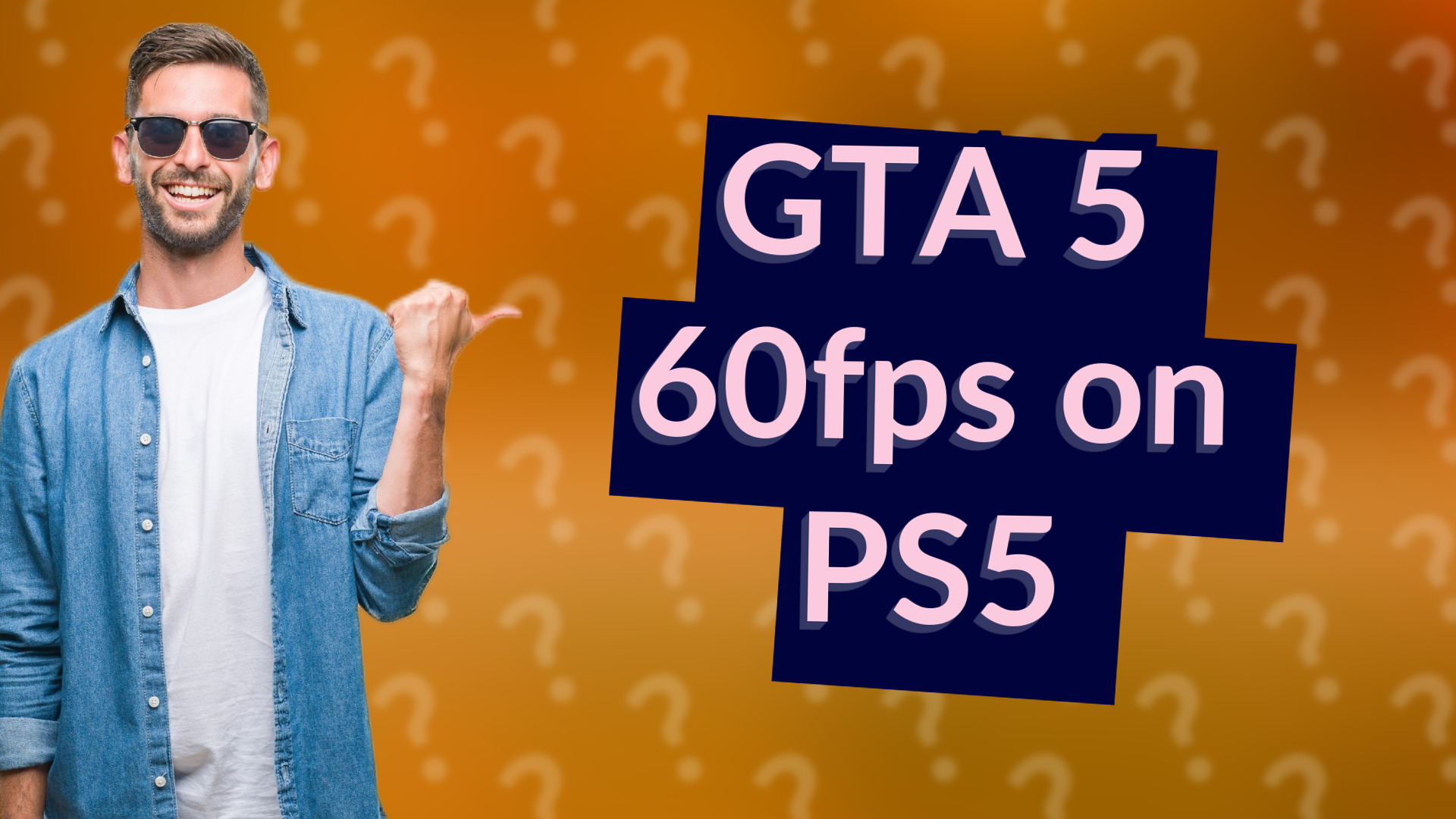 GTA 5 60fps on PS5
