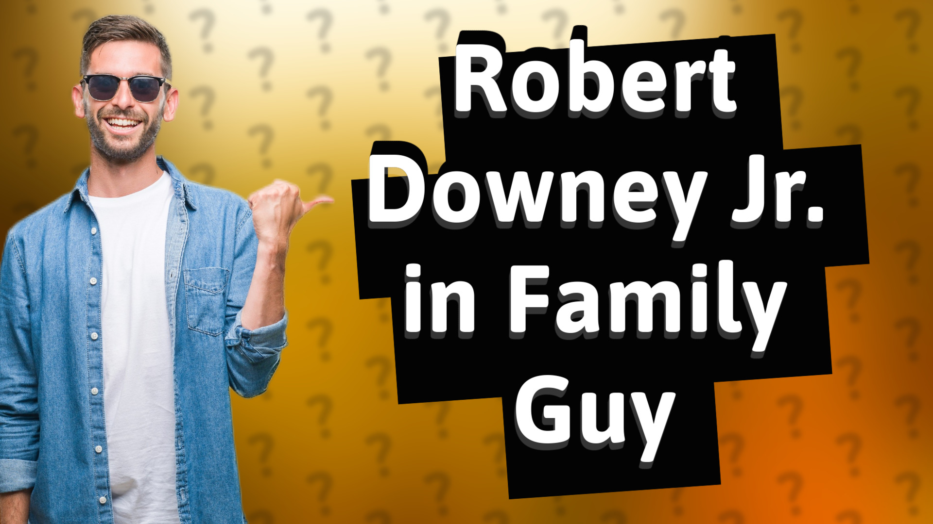 Robert Downey Jr. in Family Guy