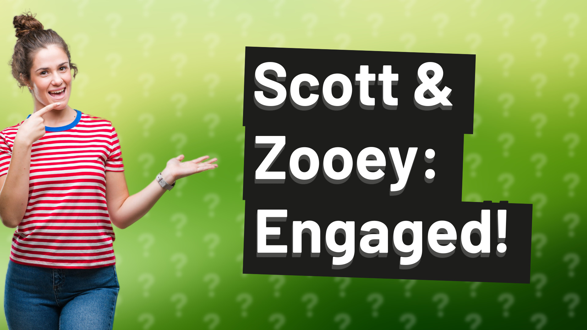 Scott & Zooey: Engaged!
