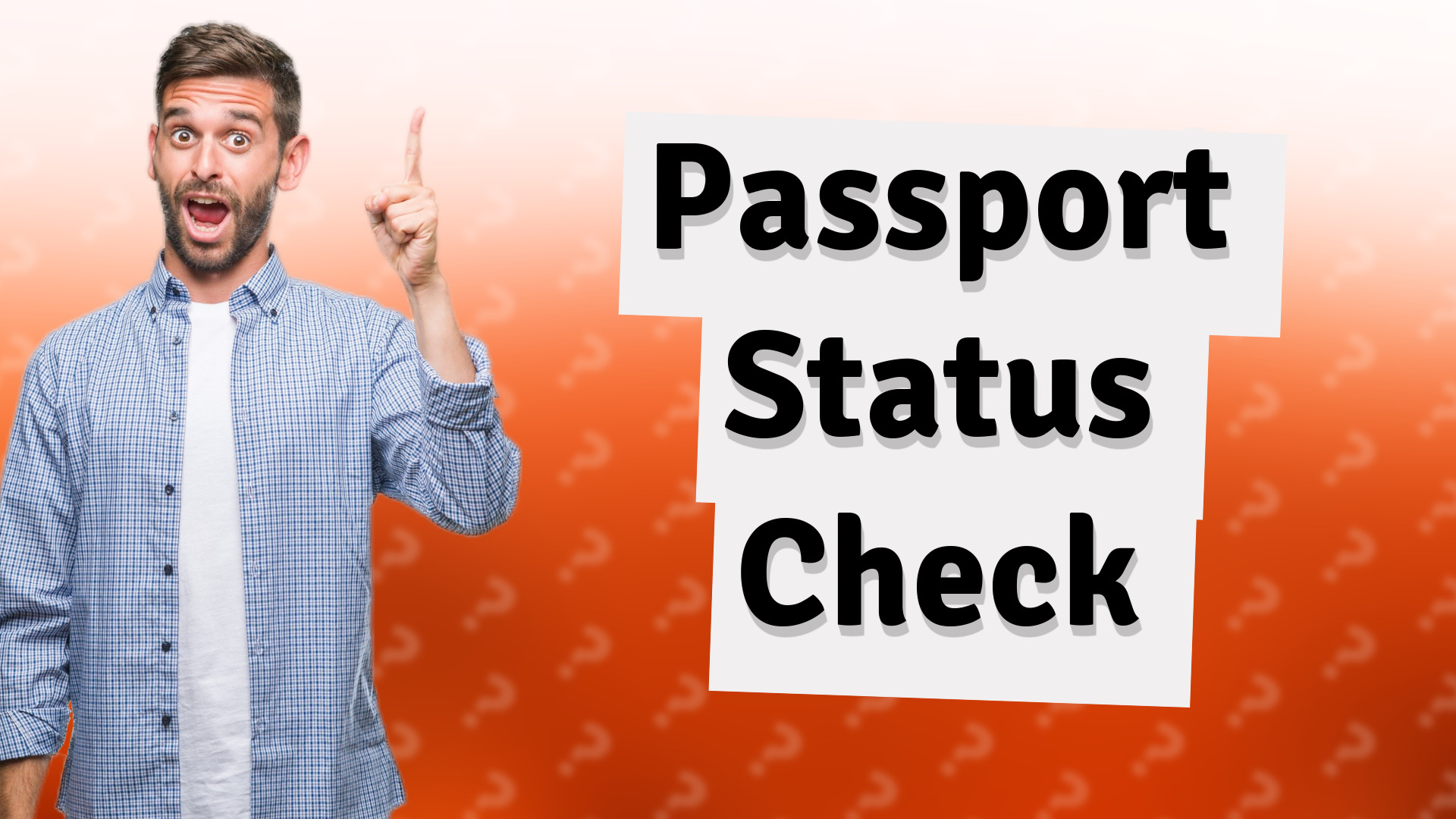 Passport Status Check