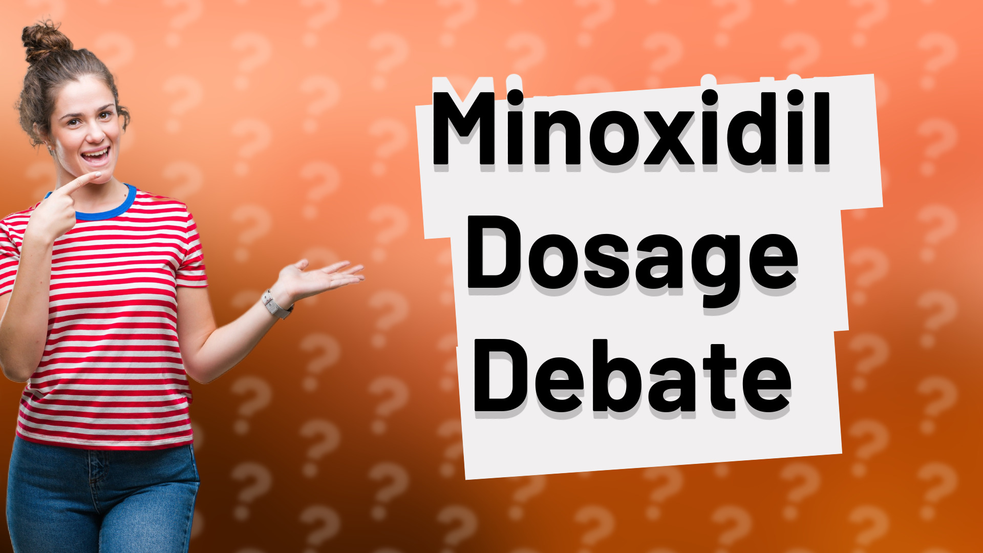 Minoxidil Dosage Debate