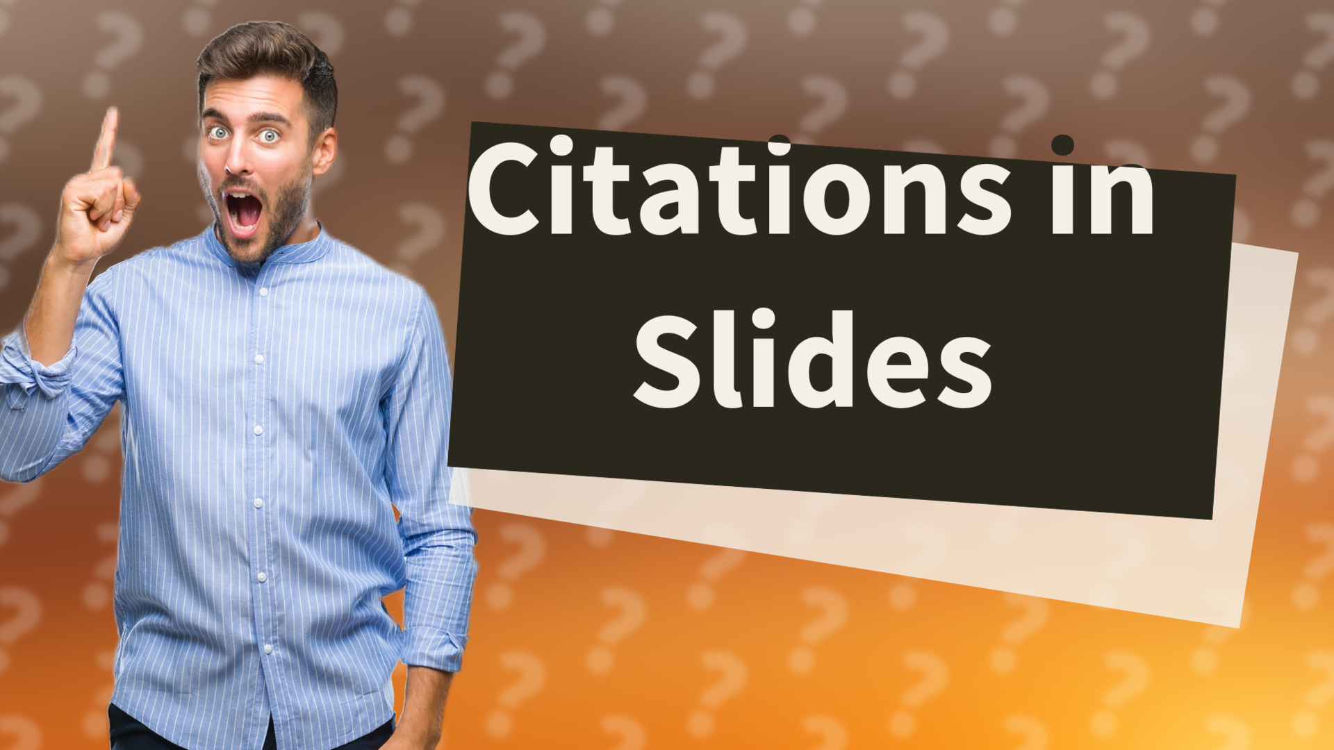 Citations in Slides