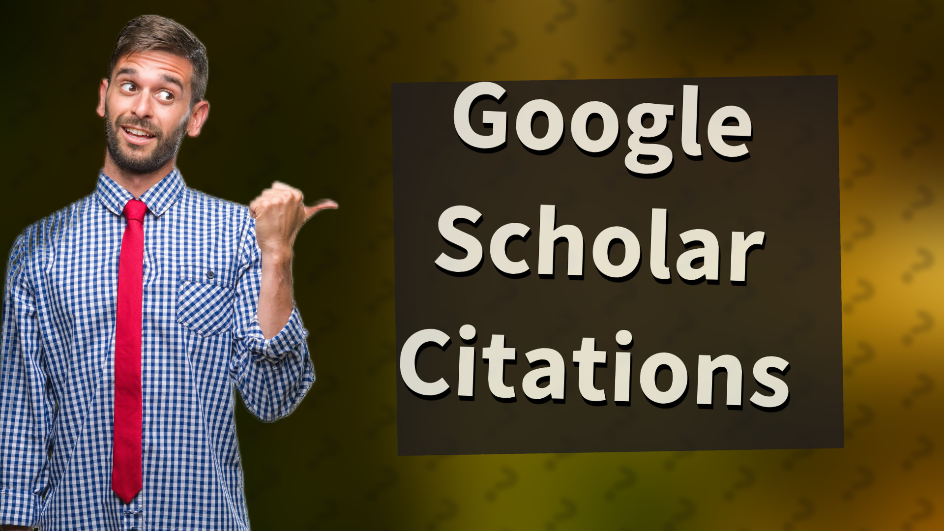 Google Scholar Citations