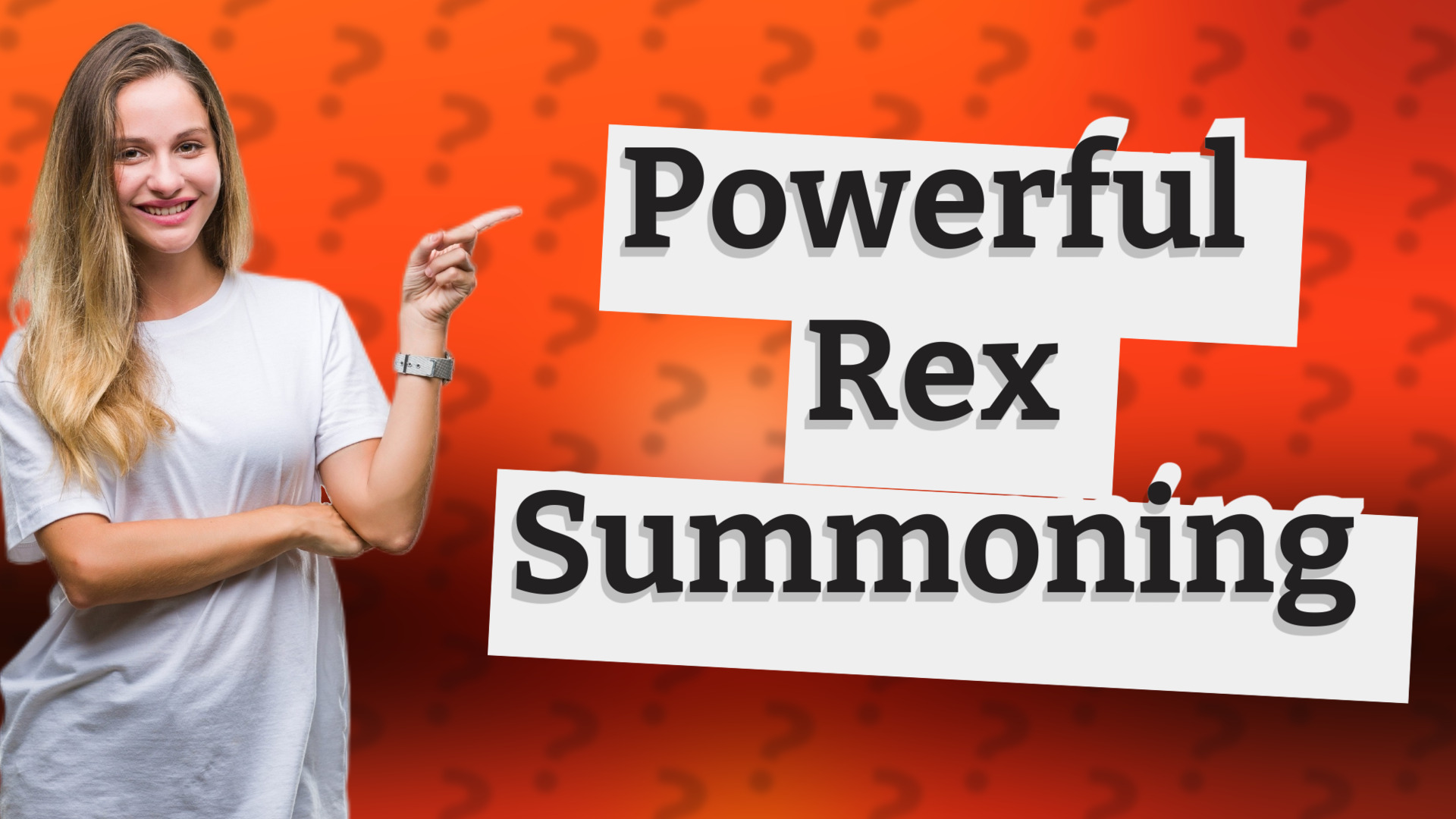 Powerful Rex Summoning