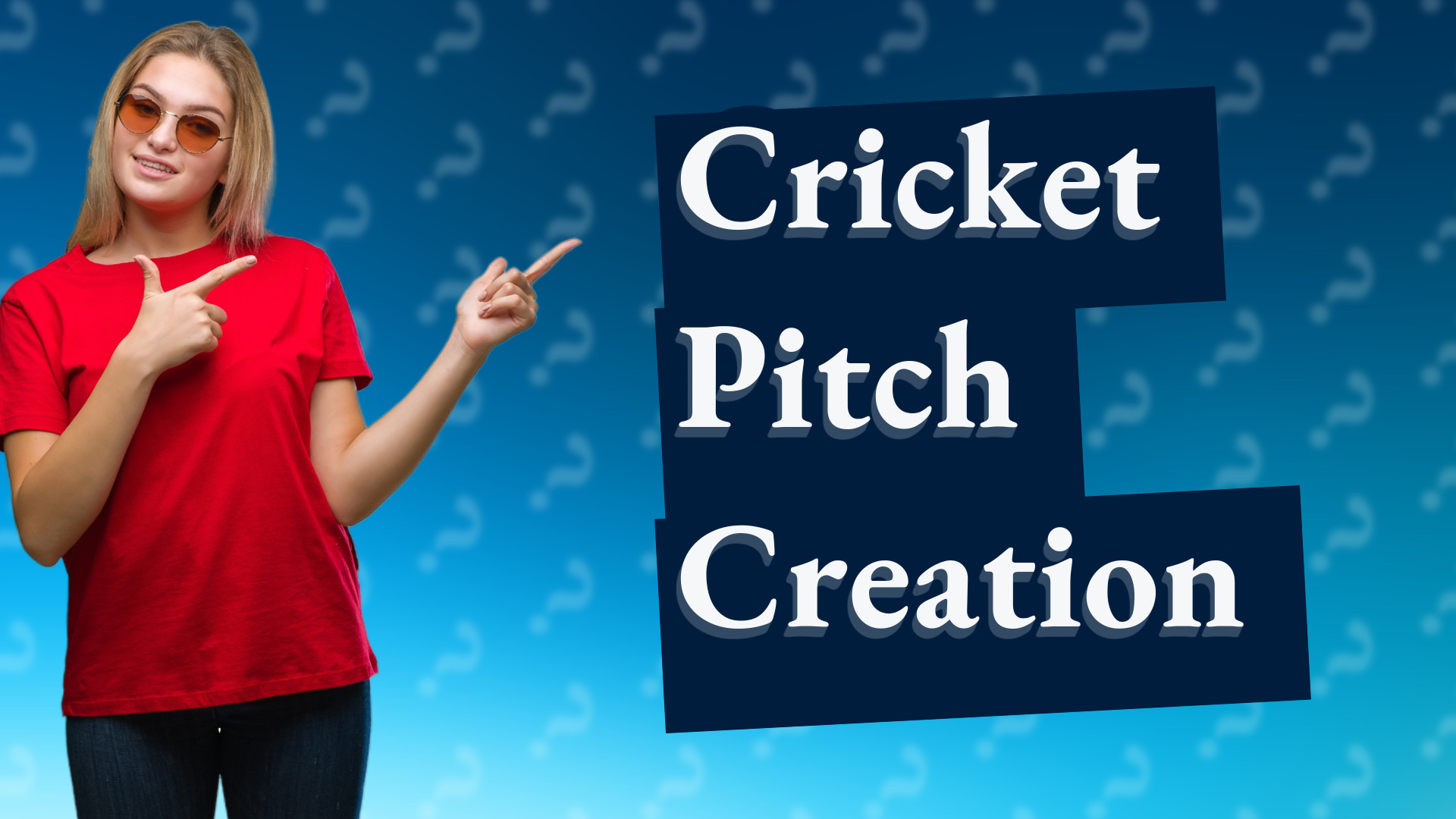 Cricket Pitch Creation
