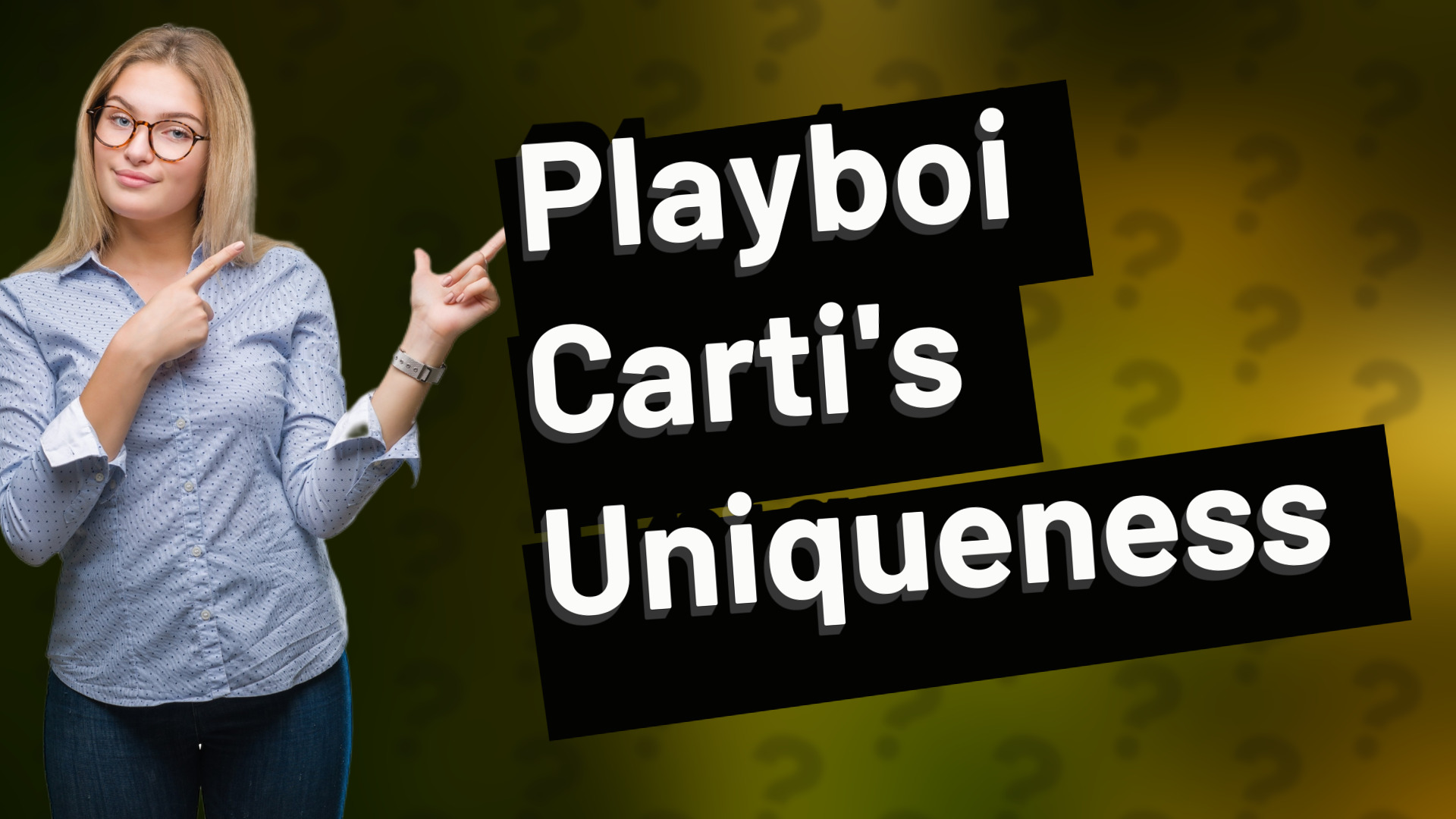 Playboi Carti's Uniqueness