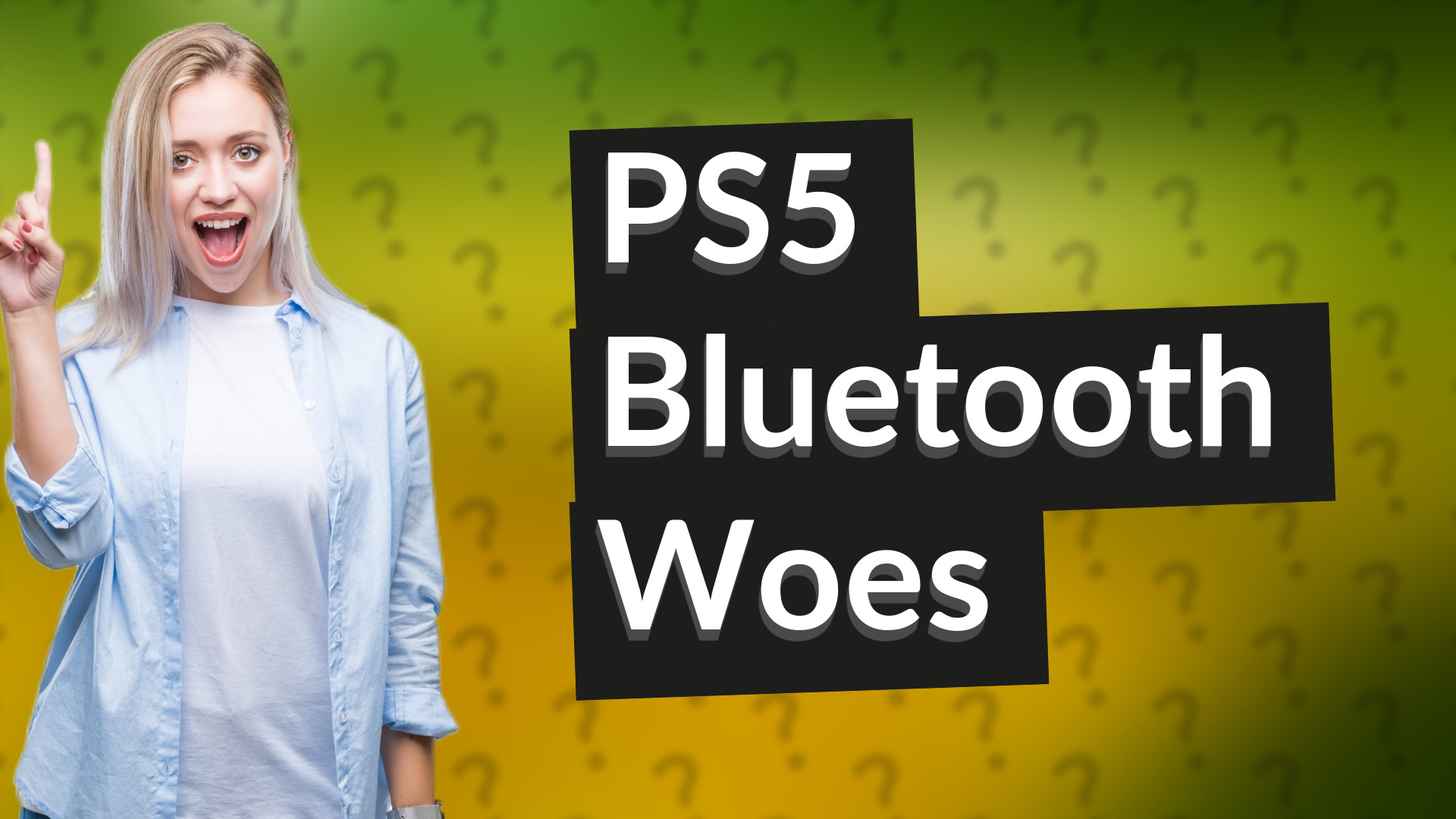 PS5 Bluetooth Woes
