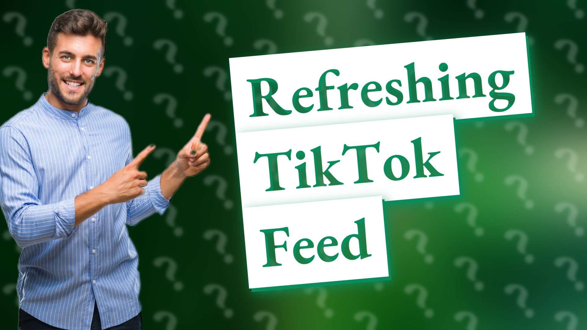 Refreshing TikTok Feed