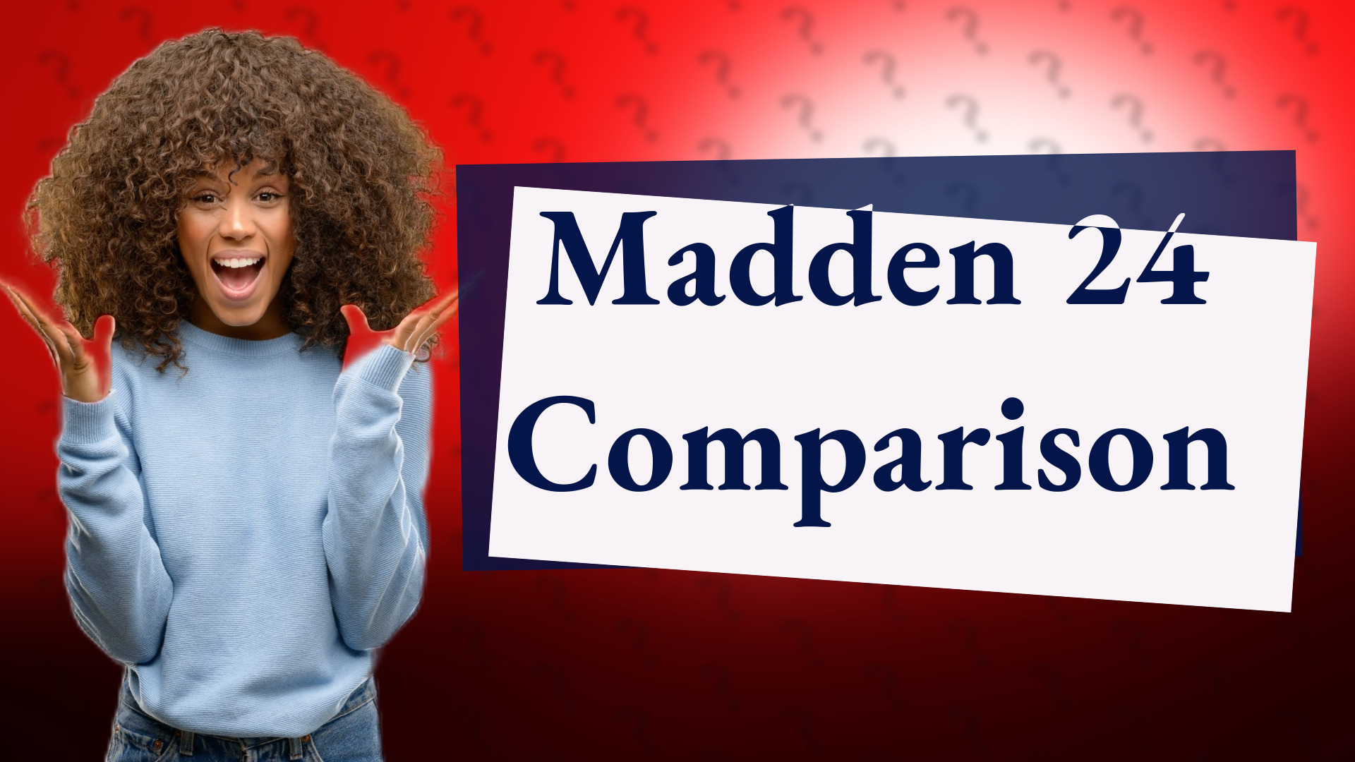 Madden 24 Comparison