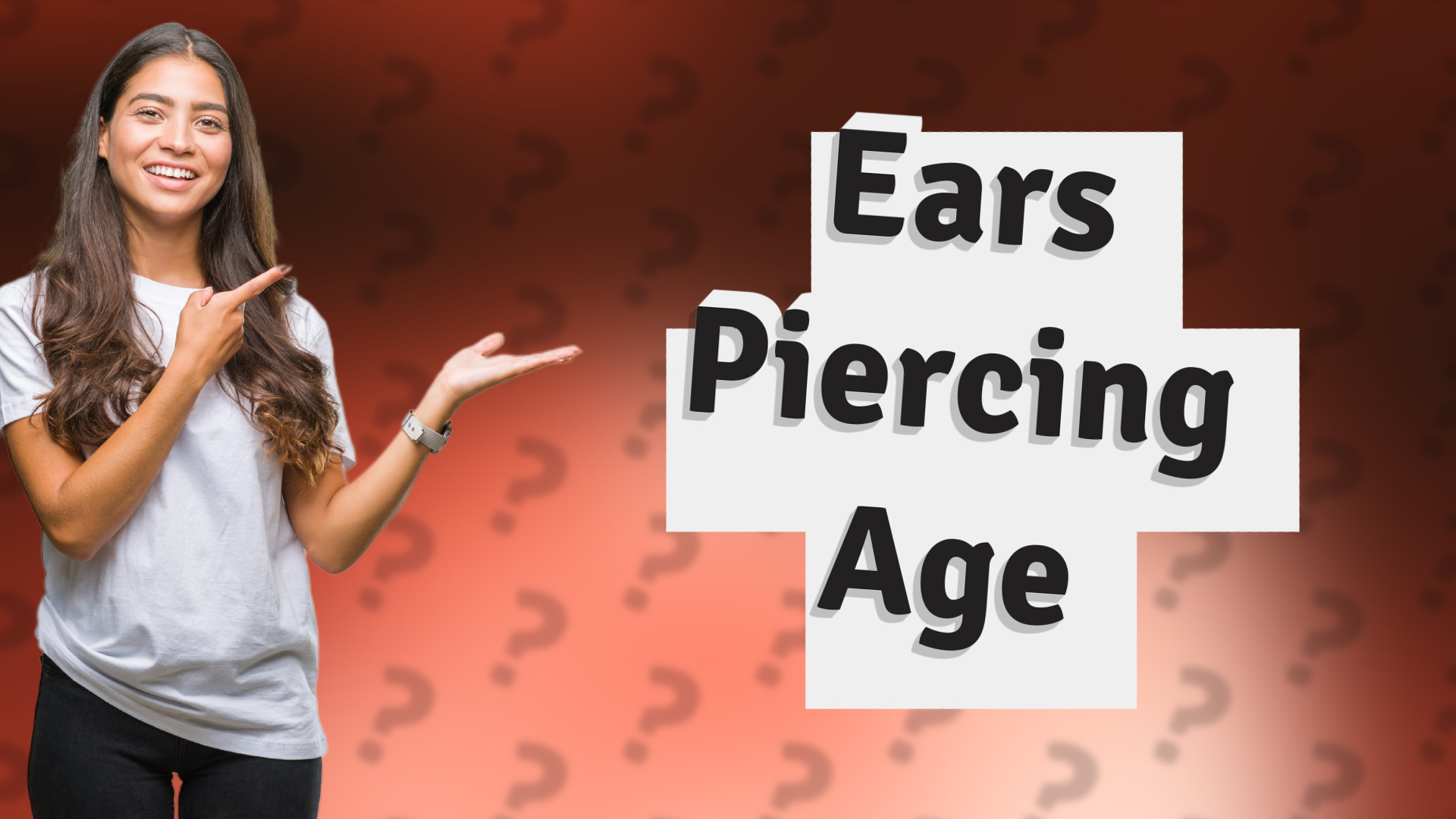 Ears Piercing Age