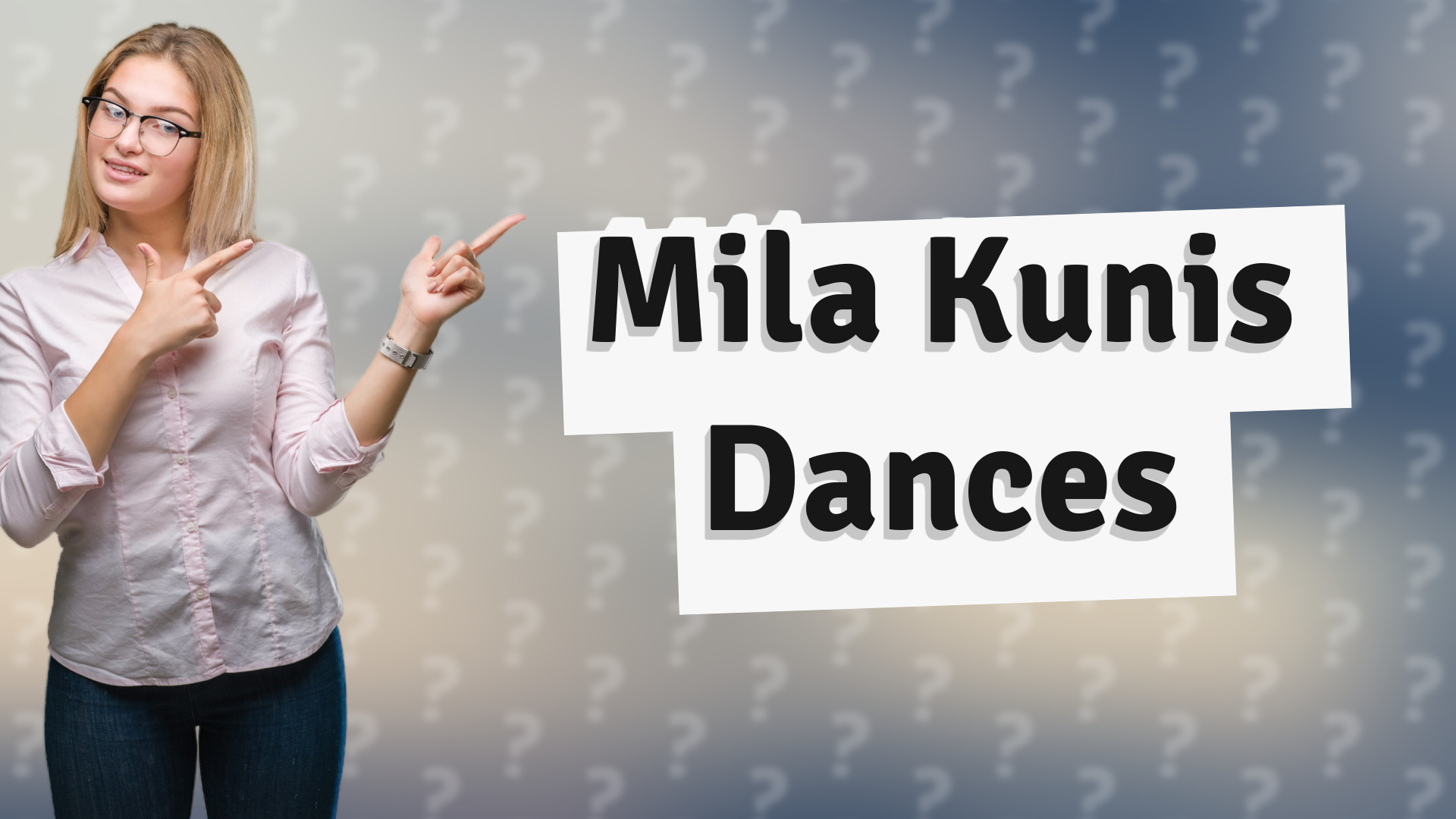 Mila Kunis Dances