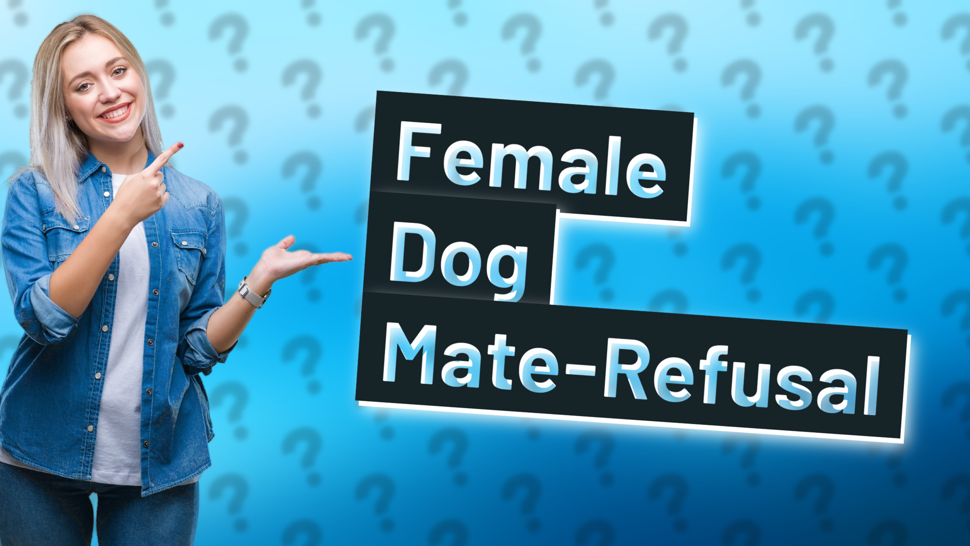 Female Dog Mate-Refusal